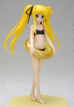 Fate T. Harlaown (Swimsuit), Mahou Shoujo Lyrical Nanoha The Movie 1st, Wave, Pre-Painted, 1/10, 4943209551330